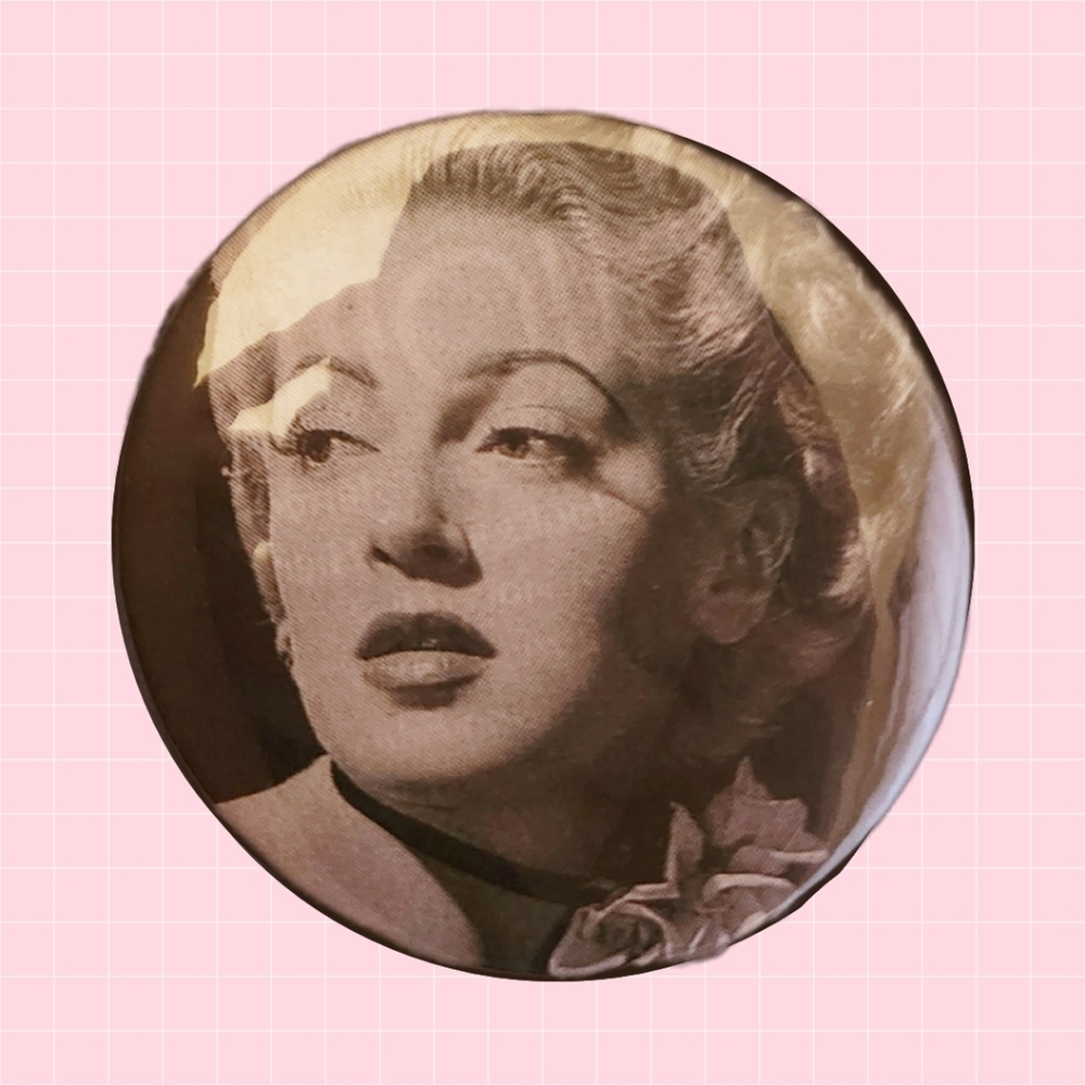 Marlene Dietrich 2" Pin